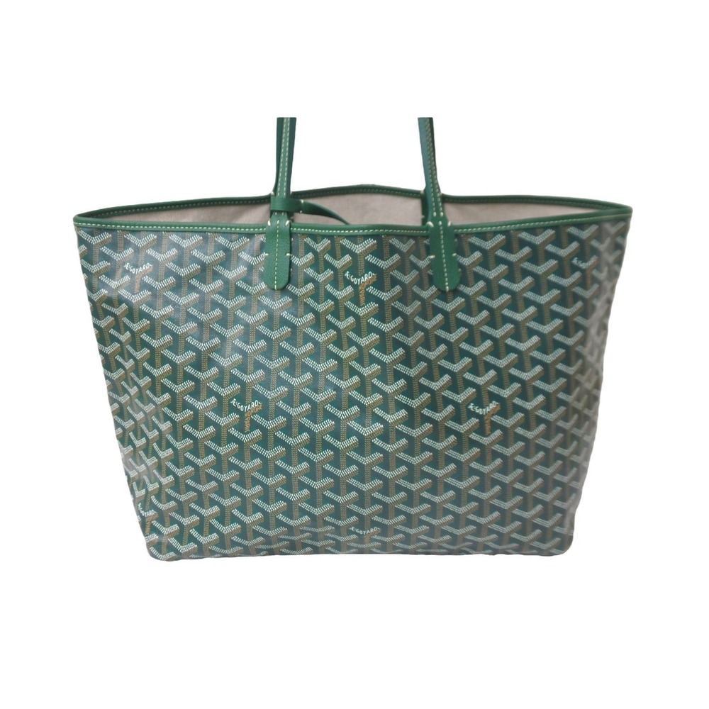 Goyard Tote Saint Black Louis Bag Green ST